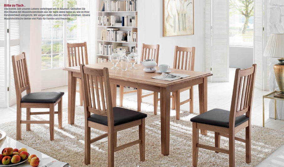 Esszimmer | X-Markt – Einsiedler – Massivmöbel, Polstermöbel, Gartenmöbel